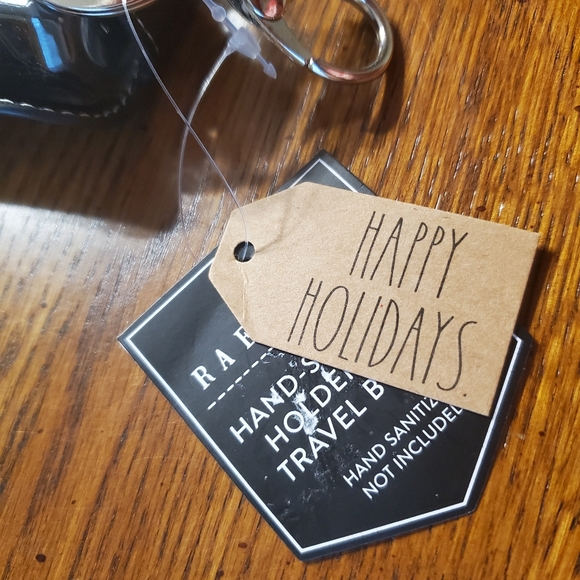 Rae Dunn Tis The Season Football Hand Sanitizer Holder Set of 2 - Picture 8 of 13